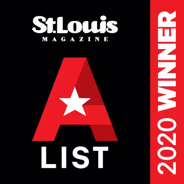 saint louis magazine a list logo